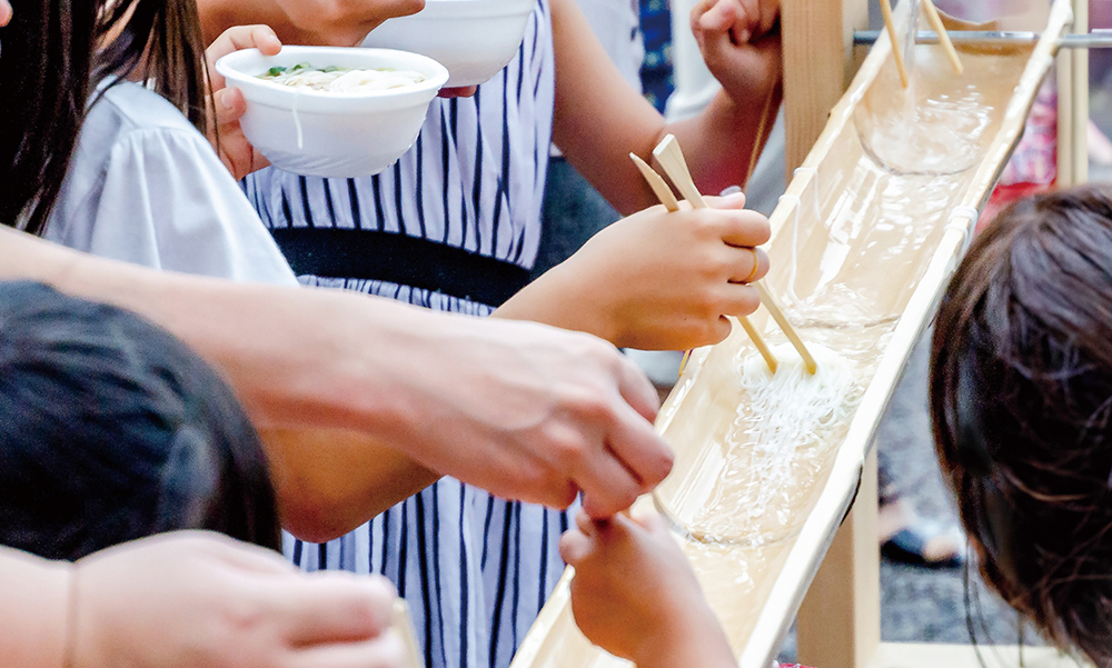 7月14日(日)そうめん流し